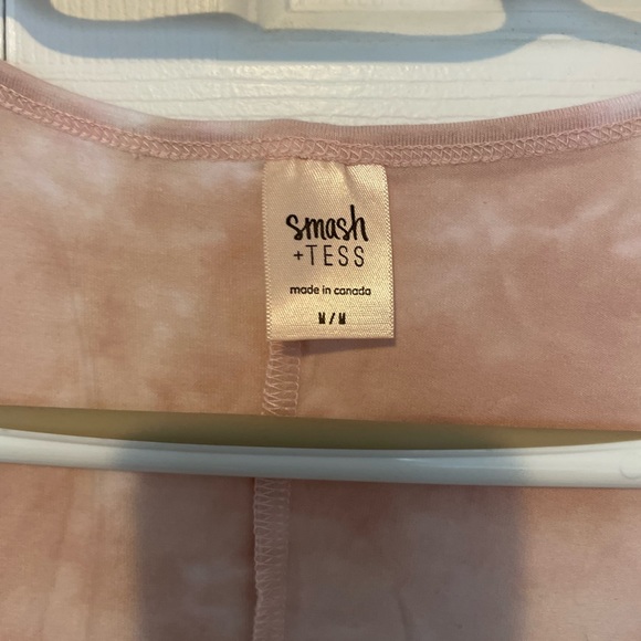 New Shorty Smash Tess anyday romper - pink tie dye - Picture 6 of 6